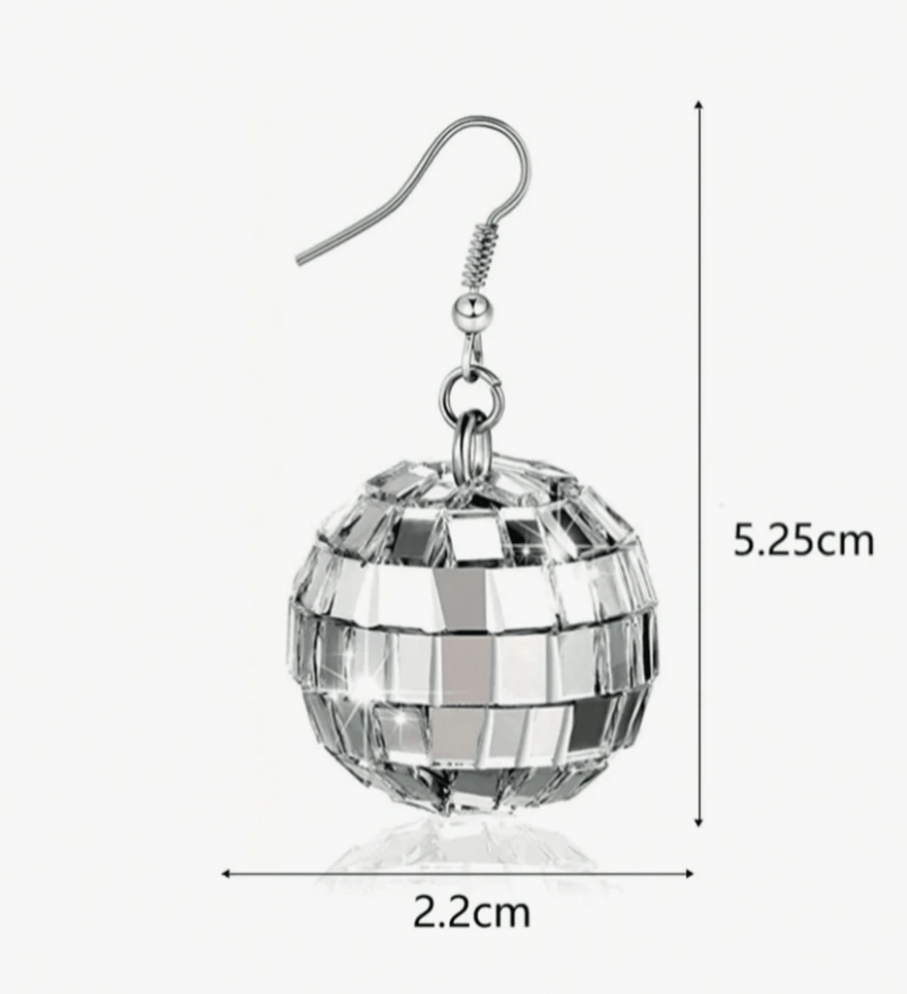 Disco Ball Earrings