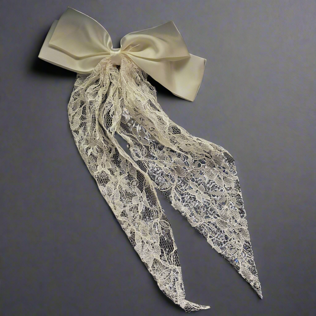 “Lacey Grace” Large Oversized Hair Bow