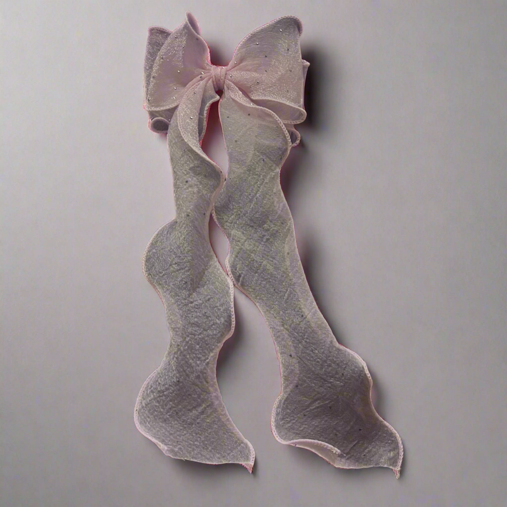 “Fae Allure” Large Oversize Pink Hair Clip