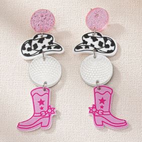 "Rootin'" Cutesy Singer inspired Earrings
