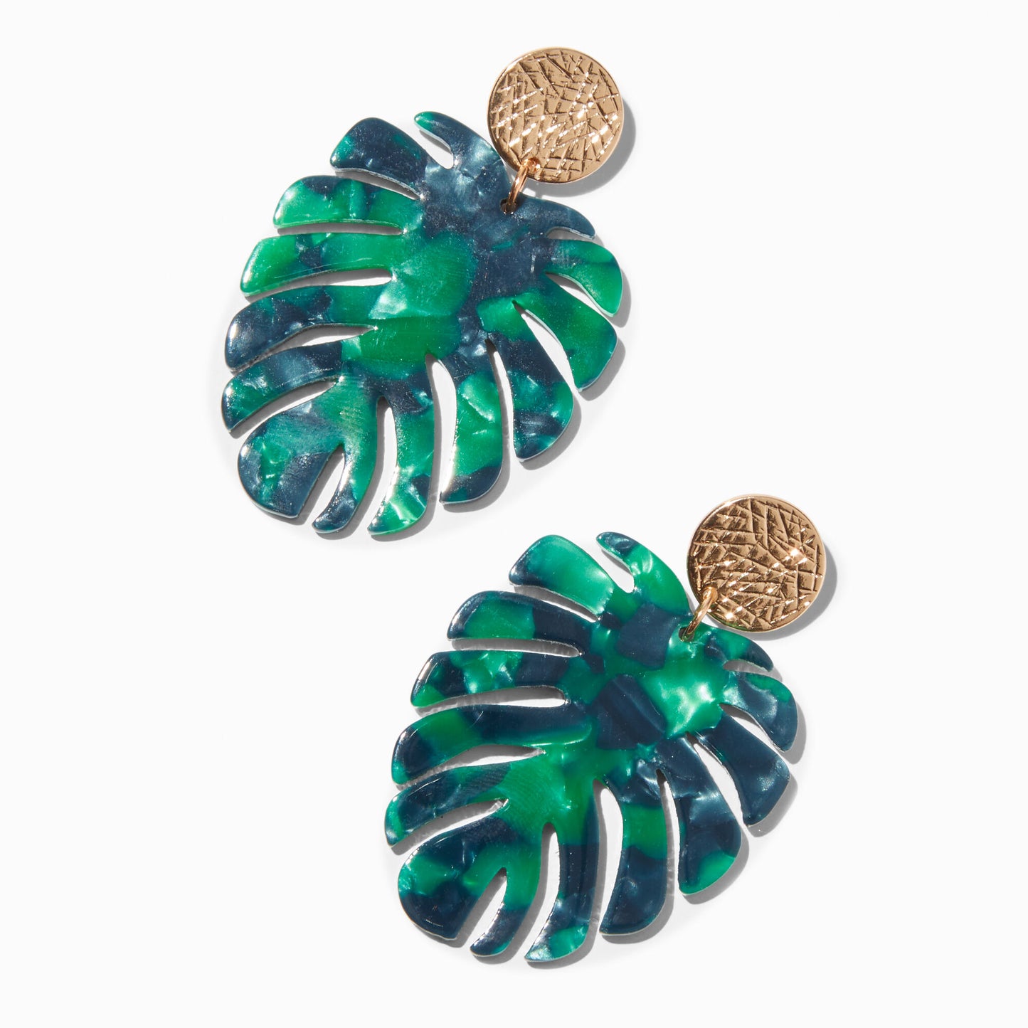 “Mother Nature” Large Oversized Iridescent Earrings