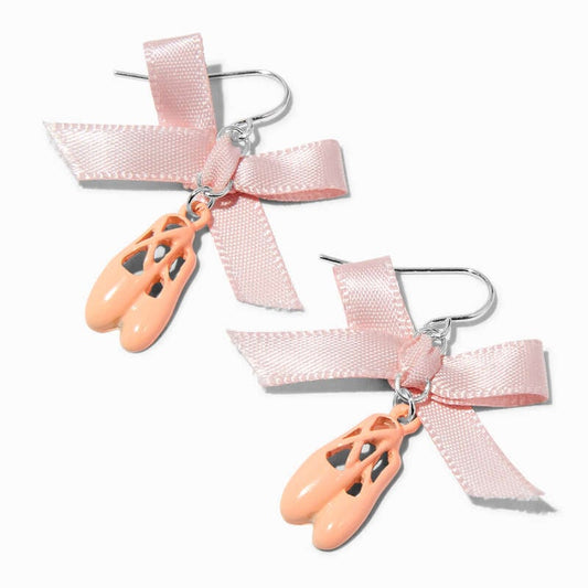 "Ballet" Cutesy Ballet-core Dangle Earrings