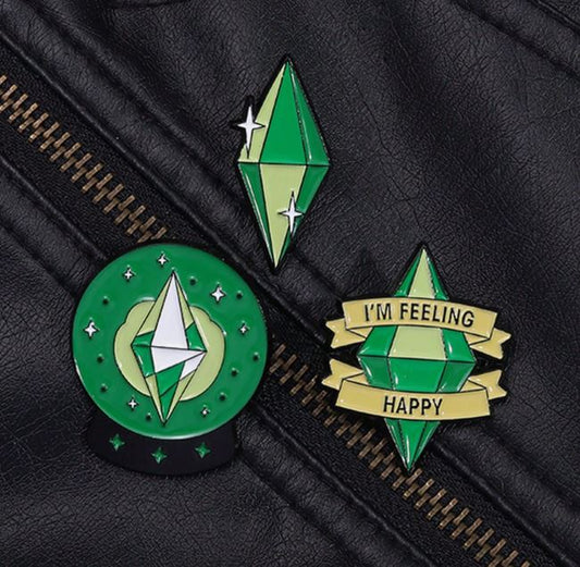 Life Simulator Lapel Pins