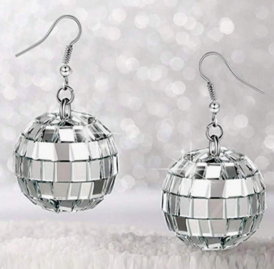 Disco Ball Earrings