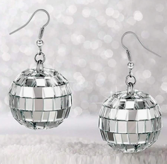 Disco Ball Earrings