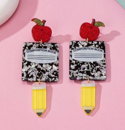 "Leader" Unique Stud Teacher Earrings