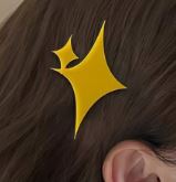 Anime Sparkle Shine Hair Clip