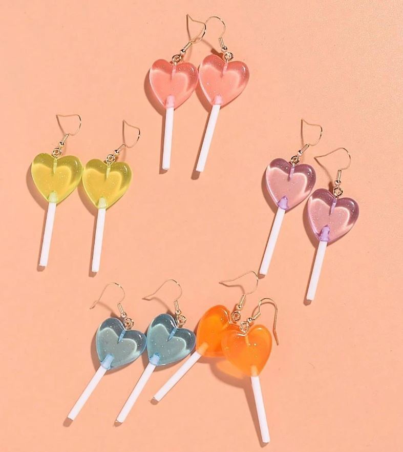 "Lollipop Lover" Cute Y2K Earrings