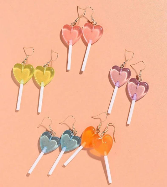"Lollipop Lover" Cute Y2K Earrings