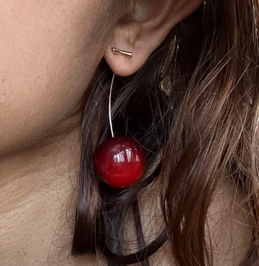 "Cherry-licious" Dangle Earrings
