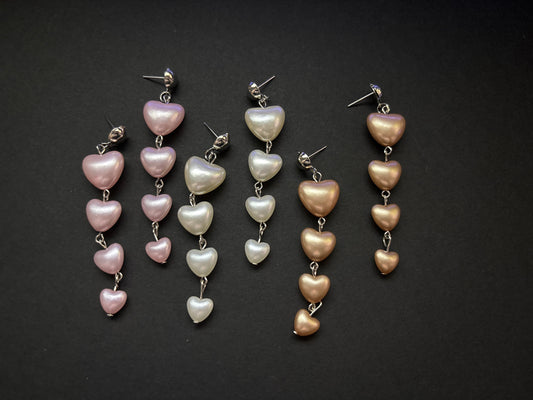 “Pearler Vintage” Silver Tone Stud Earrings
